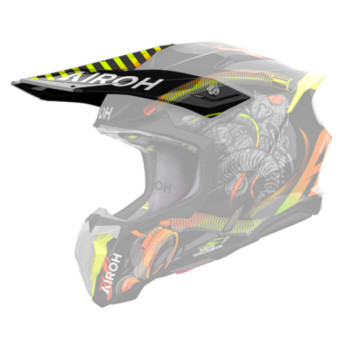 Pièces détachées casque Airoh Casquette Twist 3 Toxic gloss Pièces détachées casque Airoh Casquette Twist 3 Toxic gloss