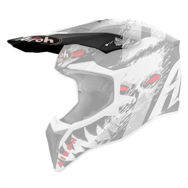 Pices dtaches casque Airoh Casquette Wraaap Demon matt