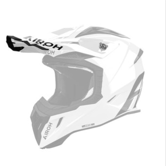 Pièces détachées casque Airoh Casquette Aviator ace 2 color white gloss Pièces détachées casque Airoh Casquette Aviator ace 2 color white gloss