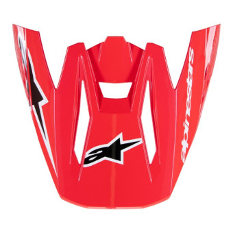 Pièces détachées casque Alpinestars Casquette S-M5 22.06 Corp Bright red glossy Pièces détachées casque Alpinestars Casquette S-M5 22.06 Corp Bright red glossy