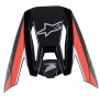 Pices dtaches casque Alpinestars Casquette S-M5 22.06 Honda Black red glossy
