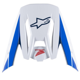 Pices dtaches casque Alpinestars Casquette S-M5 22.06 Honda White blue red glossy