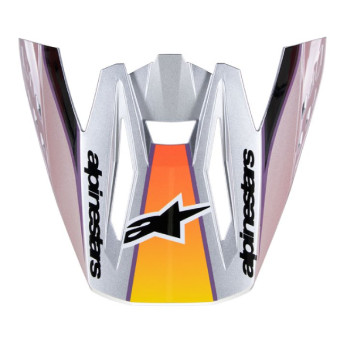 Pièces détachées casque Alpinestars Casquette S-M5 22.06 Sail Violet black silver glossy Pièces détachées casque Alpinestars Casquette S-M5 22.06 Sail Violet black silver glossy