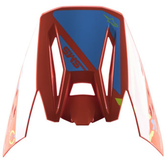 Pièces détachées casque Alpinestars Casquette S-M5 Action Orange fluo cyan yellow fluo Pièces détachées casque Alpinestars Casquette S-M5 Action Orange fluo cyan yellow fluo