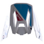 Pices dtaches casque Alpinestars Casquette S-M5 Action White cyan dark blue glossy