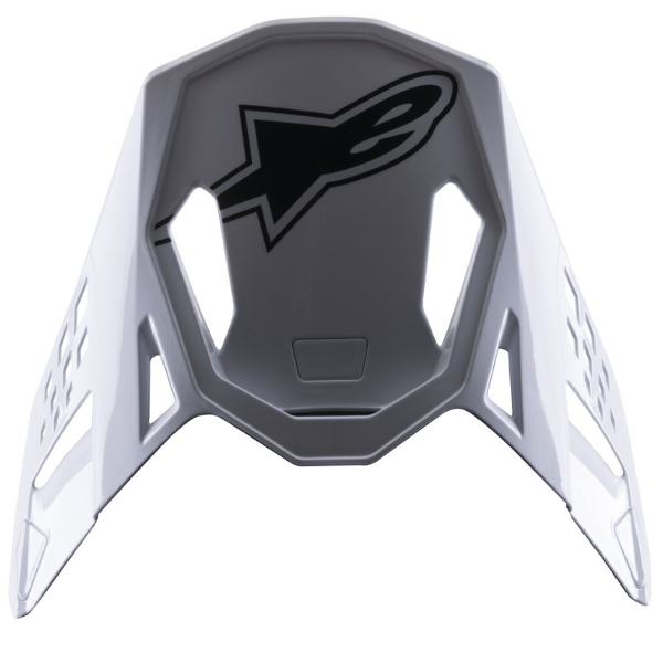 Pices dtaches casque Alpinestars Casquette S-M8 Factory Black white red fluo