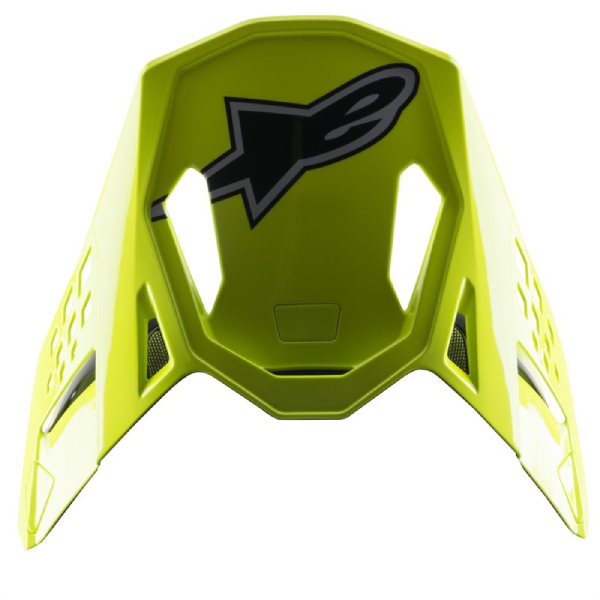 Pices dtaches casque Alpinestars Casquette S-M8 Factory Black yellow fluo blue