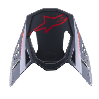 Pièces détachées casque Alpinestars Casquette S-M8 Radium 2 Black neon red glossy Pièces détachées casque Alpinestars Casquette S-M8 Radium 2 Black neon red glossy