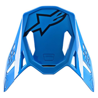 Pièces détachées casque Alpinestars Casquette S-M8 Radium Aqua glossy Pièces détachées casque Alpinestars Casquette S-M8 Radium Aqua glossy