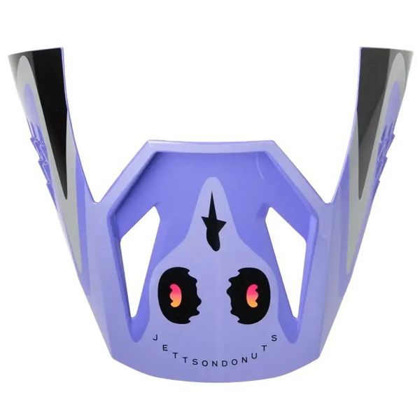 Pices dtaches casque Alpinestars Jettson S-M3 Youth Visor Gray Purple Black Glossy