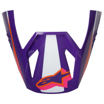Pièces détachées casque Alpinestars S-M3 Heat Visor White Purple Pink Glossy Pièces détachées casque Alpinestars S-M3 Heat Visor White Purple Pink Glossy