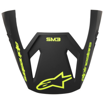 Pièces détachées casque Alpinestars S-M3 Radium Visor Gray Black Yellow FL Matt Pièces détachées casque Alpinestars S-M3 Radium Visor Gray Black Yellow FL Matt