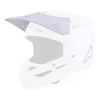 Pièces détachées casque Alpinestars S-M3 Solid Écran White Glossy Pièces détachées casque Alpinestars S-M3 Solid Écran White Glossy