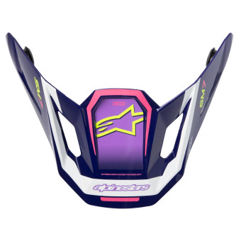 Pièces détachées casque Alpinestars S-M7 Deed Visor Purple Pink Glossy Pièces détachées casque Alpinestars S-M7 Deed Visor Purple Pink Glossy