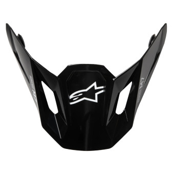 Pièces détachées casque Alpinestars S-M7 Solid Visor Black Glossy Pièces détachées casque Alpinestars S-M7 Solid Visor Black Glossy