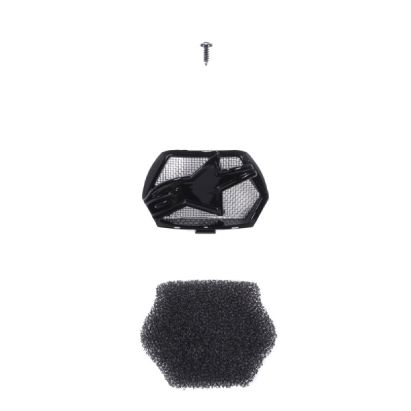 Pices dtaches casque Alpinestars Ventilation mentonniere S-M10 - S-M8