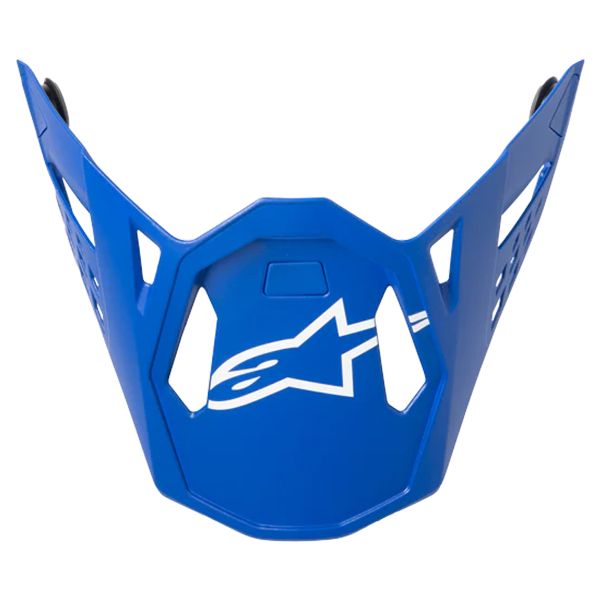 Pices dtaches casque Alpinestars Visor S-M10 Flood Met Blue Med Blue Blk Crb M&G