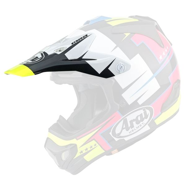 Pices dtaches casque Arai Casquette MX-V Evo Battle