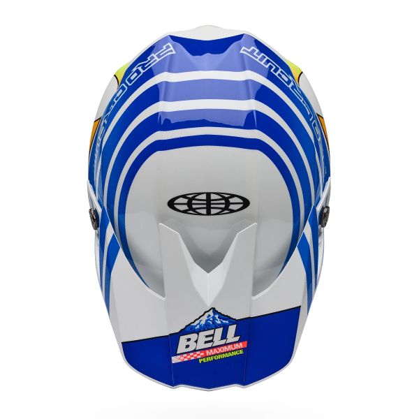 Pi�ces d�tach�es casque Bell Casquette Moto-10 Spherical Pro circuit 25