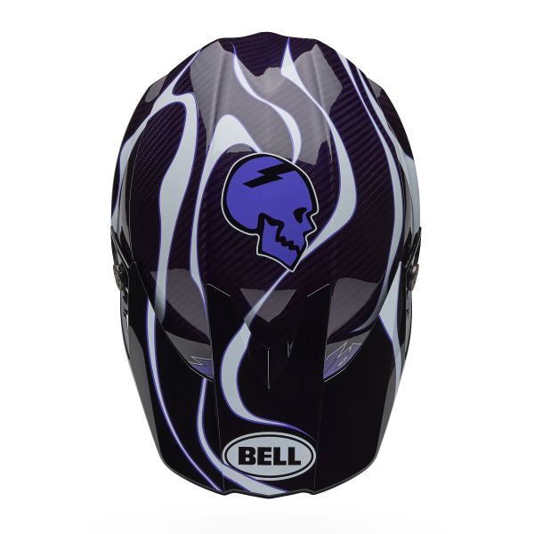 Pi�ces d�tach�es casque Bell Casquette Moto-10 Spherical SlayCo Noir