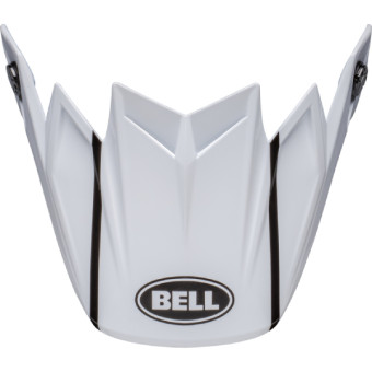 Pièces détachées casque Bell Casquette Moto-9S Flex Sprint Gloss blanc rouge Pièces détachées casque Bell Casquette Moto-9S Flex Sprint Gloss blanc rouge