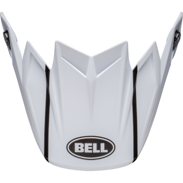 Pices dtaches casque Bell Casquette Moto-9S Flex Sprint Gloss blanc rouge