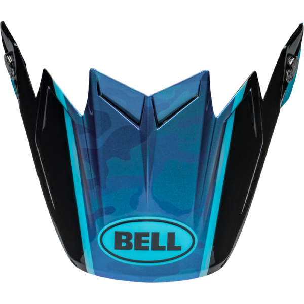 Pices dtaches casque Bell Casquette Moto-9S Flex Sprite Gloss Black Blue