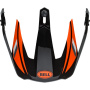 Pices dtaches casque Bell Casquette MX-9 Adventure Mips Alpine Gloss Black Orange