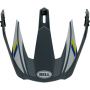 Pices dtaches casque Bell Casquette MX-9 Adventure Mips Alpine Gloss Gray Blue