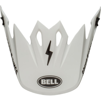 Pièces détachées casque Bell Casquette MX-9 Mips Fasthouse blanc noir Pièces détachées casque Bell Casquette MX-9 Mips Fasthouse blanc noir