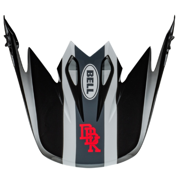 Pices dtaches casque Bell Casquette MX-9 Mips Twitch DBK 24 Gloss Black White