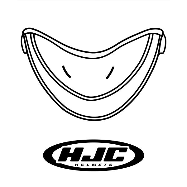 Pi�ces d�tach�es casque HJC Bavette RPHA 72