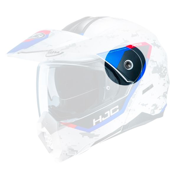 Pi�ces d�tach�es casque HJC Caches Lateraux C80 Bult MC21SF
