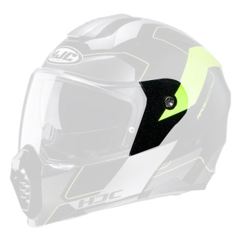 Pi�ces d�tach�es casque HJC Caches Lateraux C80 Rox MC4H