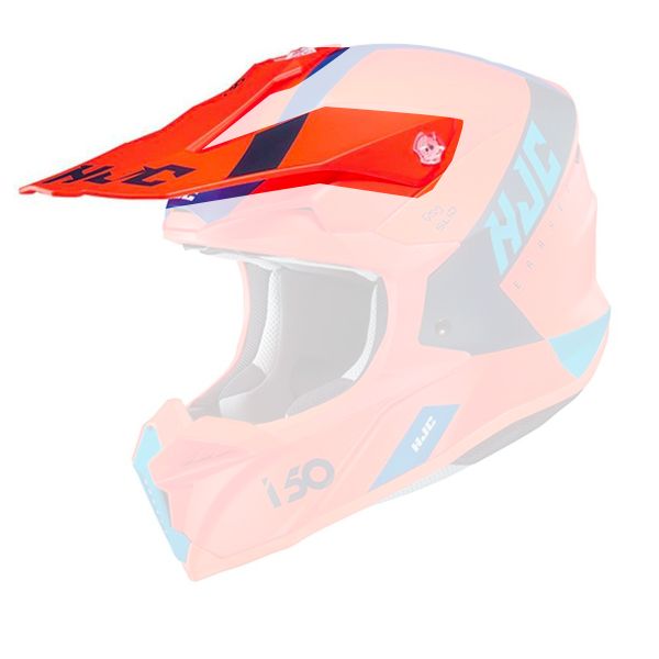 Pi�ces d�tach�es casque HJC Casquette i50 Erased MC6HSF