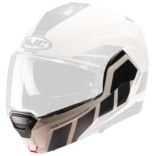 Pi�ces d�tach�es casque HJC Mentonniere i100 Beis MC9SF