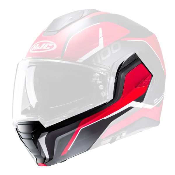 Pi�ces d�tach�es casque HJC Mentonniere i100 Lorix MC1SF