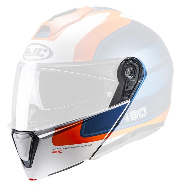 Pi�ces d�tach�es casque HJC Mentonniere i90 Wasco MC27SF