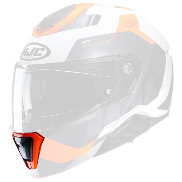 Pi�ces d�tach�es casque HJC Mentonniere i91 Carst MC7