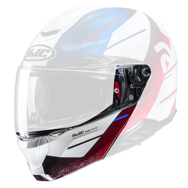 Pi�ces d�tach�es casque HJC Mentonniere RPHA91 Blat MC21