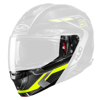 Pi�ces d�tach�es casque HJC Mentonniere RPHA91 Lagos MC3H
