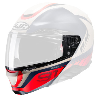 Pi�ces d�tach�es casque HJC Mentonniere RPHA91 Rafino MC1SF