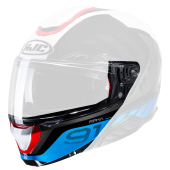 Pi�ces d�tach�es casque HJC Mentonniere RPHA91 Rafino MC21