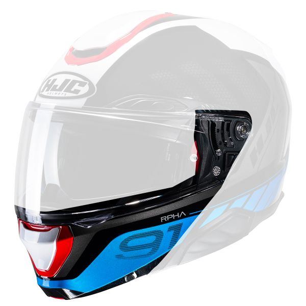 Pi�ces d�tach�es casque HJC Mentonniere RPHA91 Rafino MC21