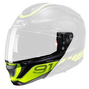 Pi�ces d�tach�es casque HJC Mentonniere RPHA91 Rafino MC3HSF
