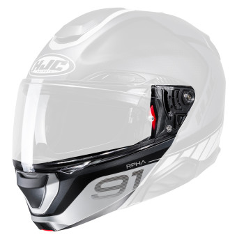 Pi�ces d�tach�es casque HJC Mentonniere RPHA91 Rafino MC5SF