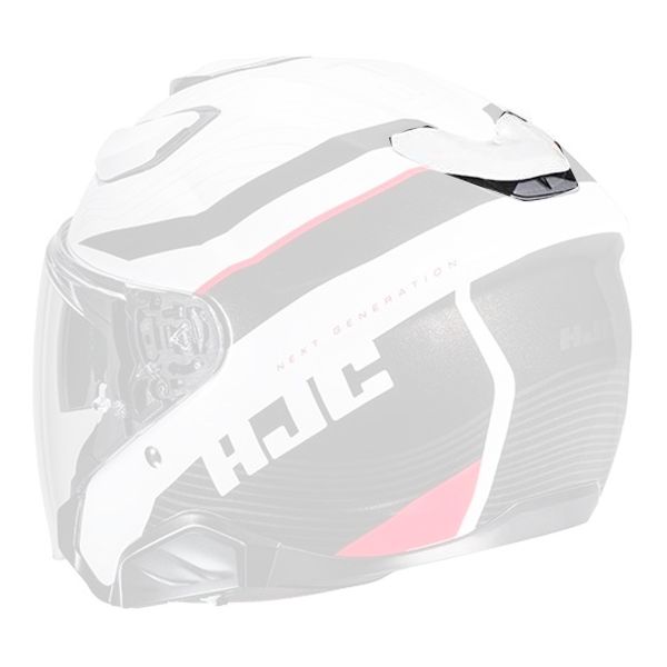 Pi�ces d�tach�es casque HJC Ventilation Arriere F31 Naby MC1 - Ludi MC8