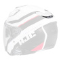 Pi�ces d�tach�es casque HJC Ventilation Arriere F31 Naby MC1 - Ludi MC8