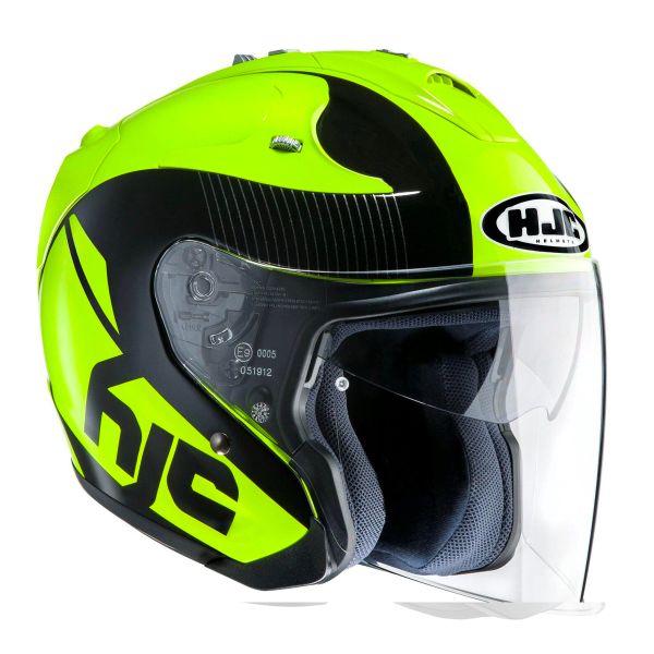 HJC Ventilation Arriere FG-Jet Vert Fluo