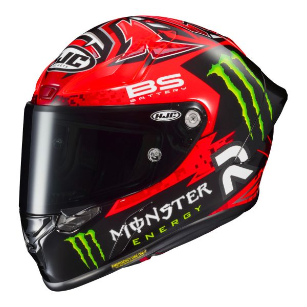 HJC Ventilation Arriere RPHA1 Quartararo Replica MC1